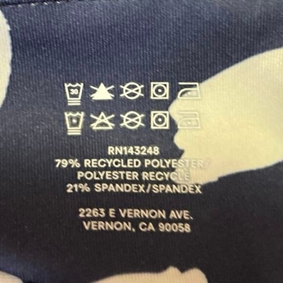 Reformation Daria Ecomove Blue Sleeveless Mini A-line Active Tennis Tank Dress M - Picture 5 of 5